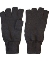 Kombat UK Fingerless Gloves - Olive Green and Black